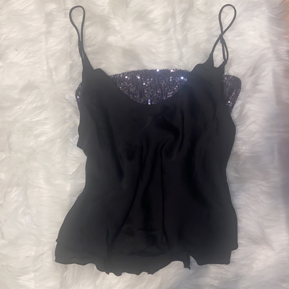 NWT Free People turn it on cami black - Picture 6 of 7